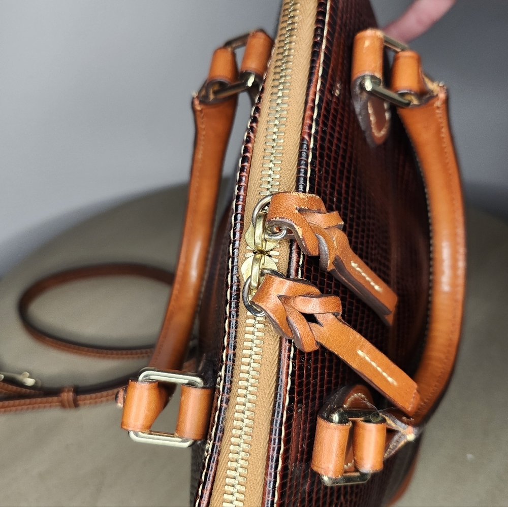 Dooney & Bourke PYTHON Dome Zip - image 10